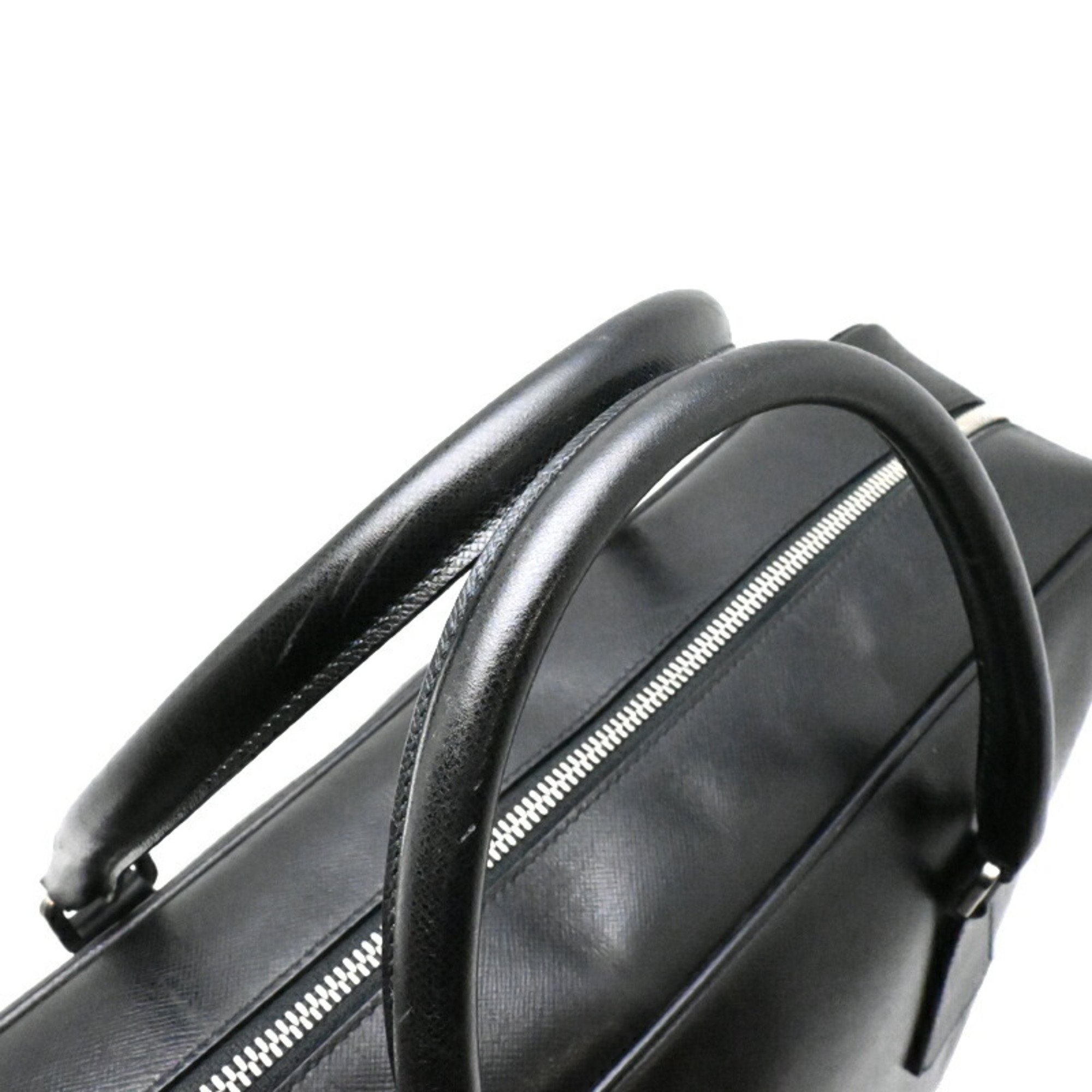 Prada Men's Bag V30088 Saffiano Leather Black