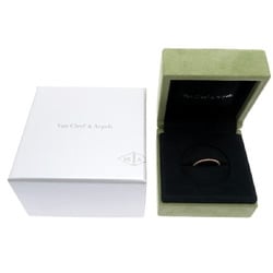 Van Cleef & Arpels #53 Perlée Small Women's and Men's Ring VCARN33053 750 Pink Gold Size 13