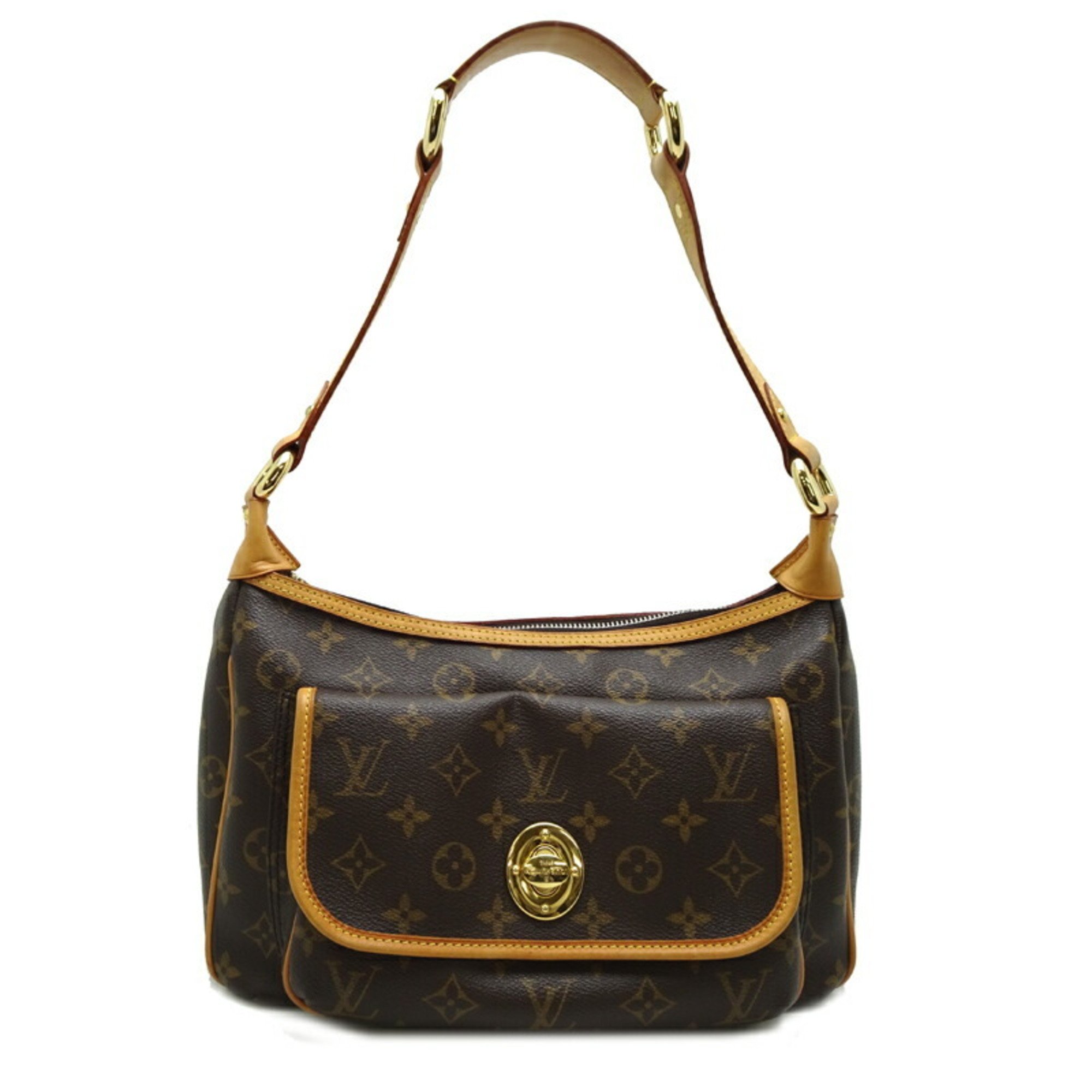 Louis Vuitton Tikal GM Women's Shoulder Bag M40077 Monogram Brown