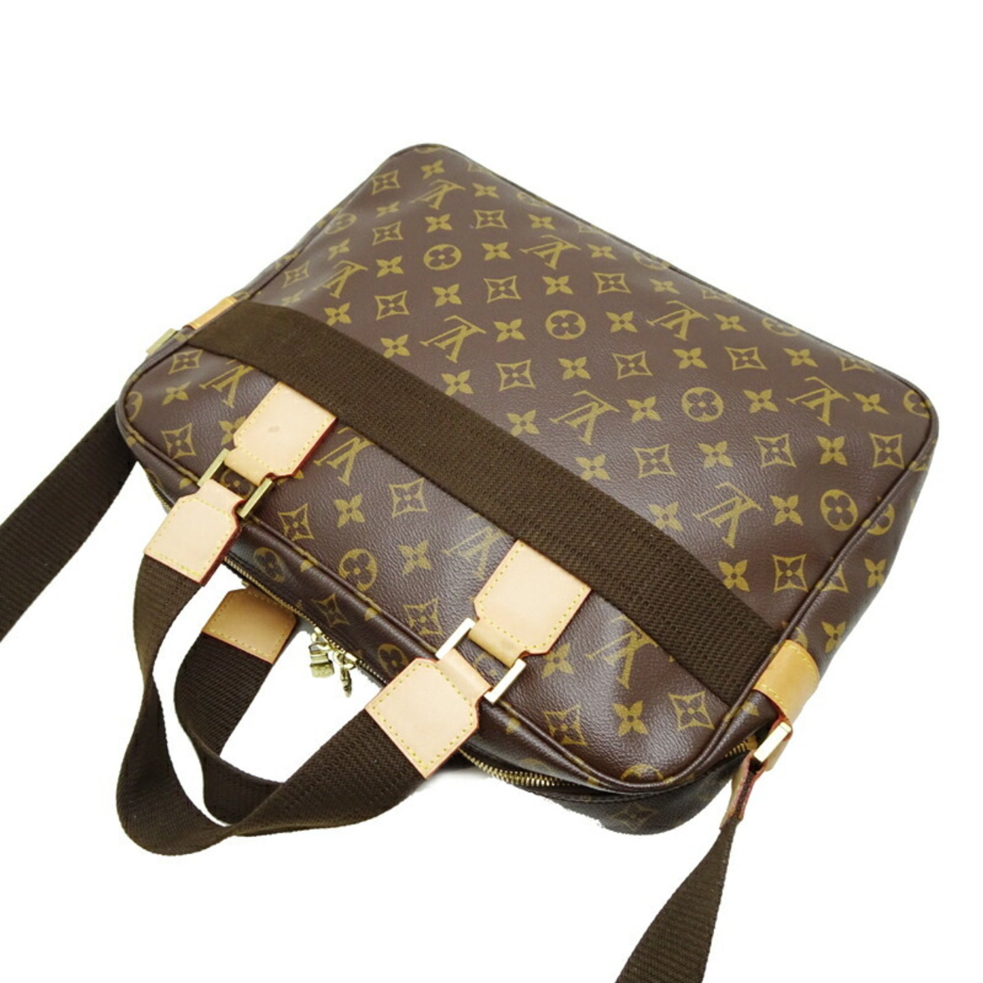 Louis Vuitton Sac Bosphore Women's and Men's Bag M40043 Monogram Brown