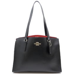 Coach Tatum Carryall Women's Tote Bag C4077 Leather Black