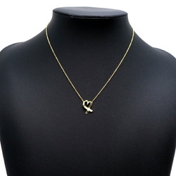 Tiffany Paloma Picasso Loving Heart Women's Necklace 750 Yellow Gold