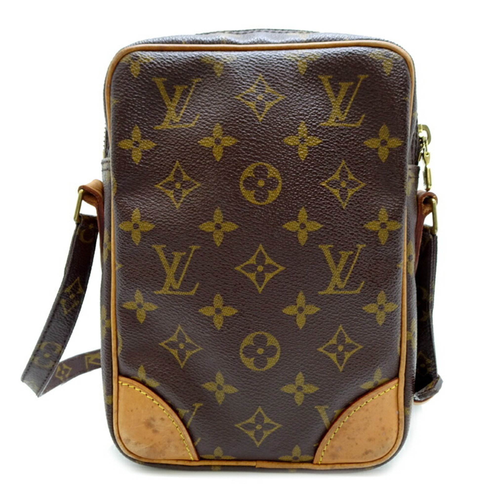 Louis Vuitton Danube Women's Shoulder Bag M45266 Monogram Brown