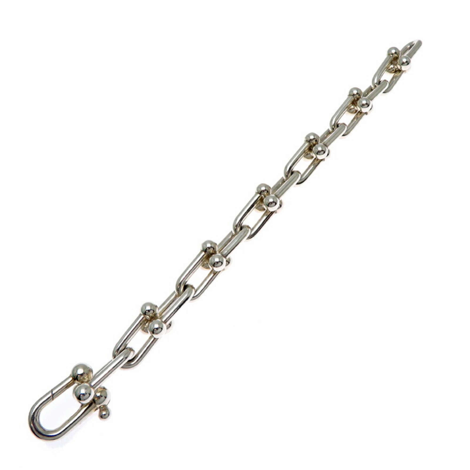 Tiffany SV925 Hardware Large Link Women's Bracelet in Silver 925