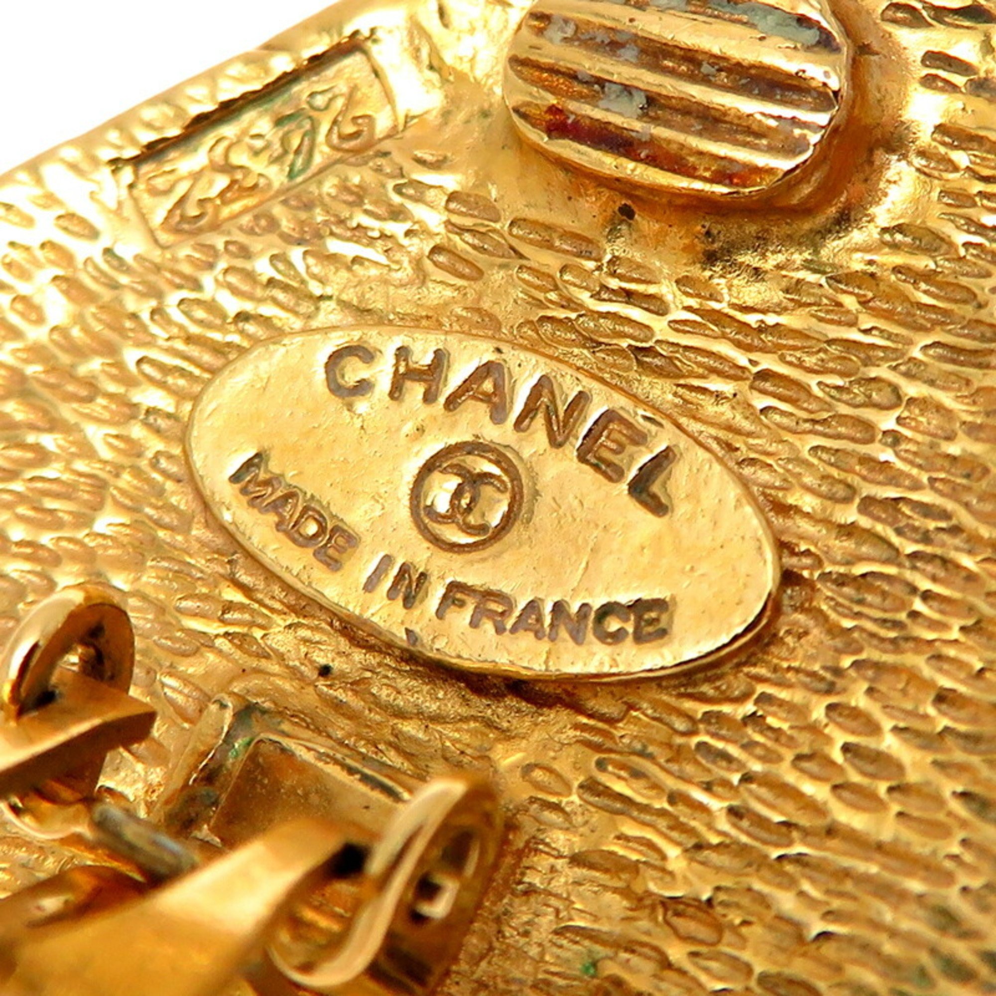 Chanel Coco Mark Turnlock Ladies Earrings GP