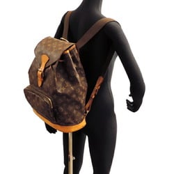 Louis Vuitton Montsouris GM Women's and Men's Backpack/Daypack M51135 Monogram Brown