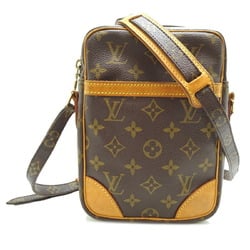 Louis Vuitton Danube Shoulder Bag with Additional Hole for Women and Men, M45266, Monogram, Brown