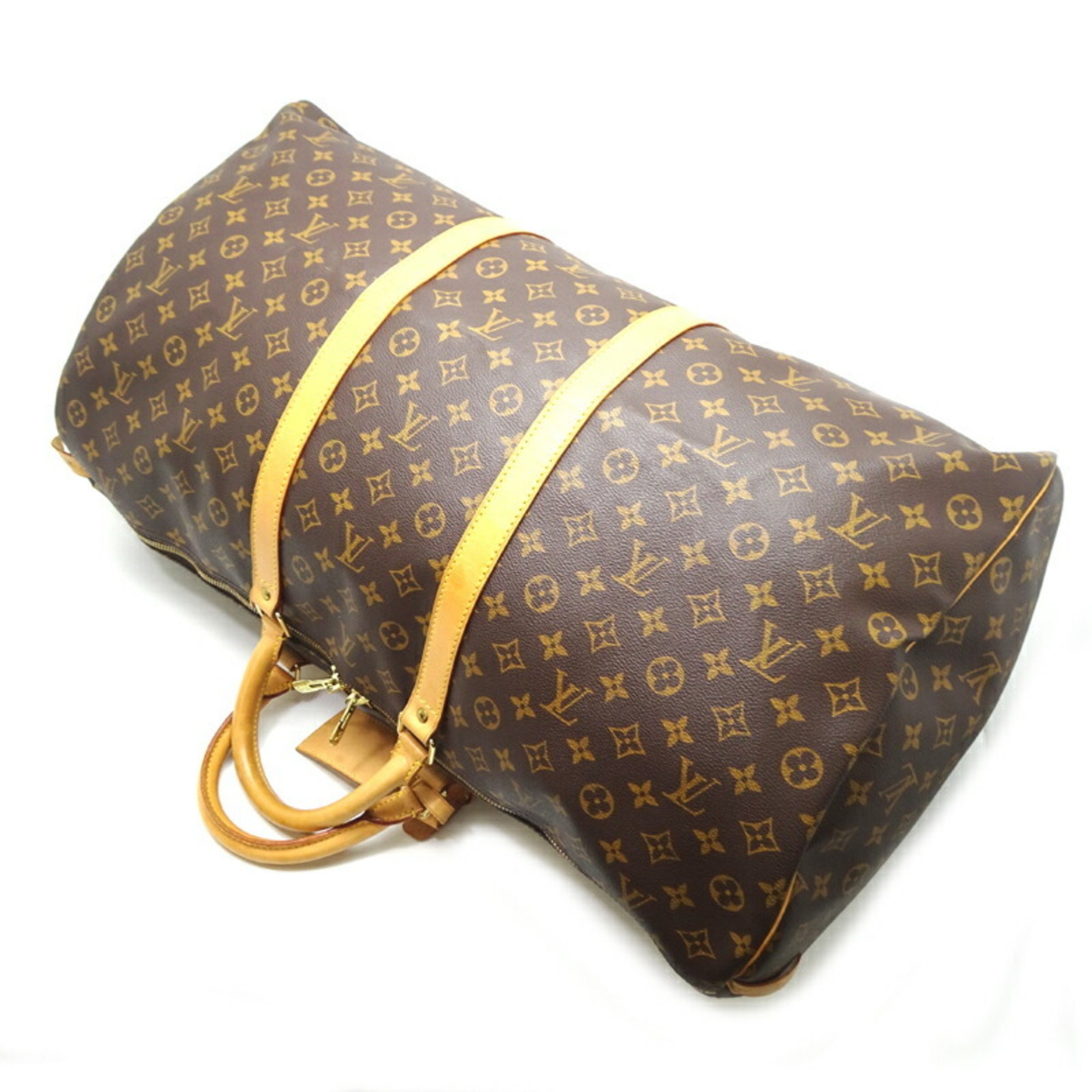 Louis Vuitton Keepall 60 Women's and Men's Boston Bag M41422 Monogram Brown