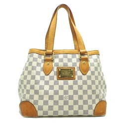 Louis Vuitton Hampstead PM Women's Handbag N51207 Damier Azur White