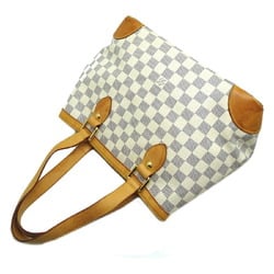 Louis Vuitton Hampstead PM Women's Handbag N51207 Damier Azur White