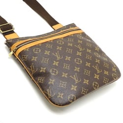 Louis Vuitton Pochette Bosphore Women's and Men's Shoulder Bag M40044 Monogram Brown