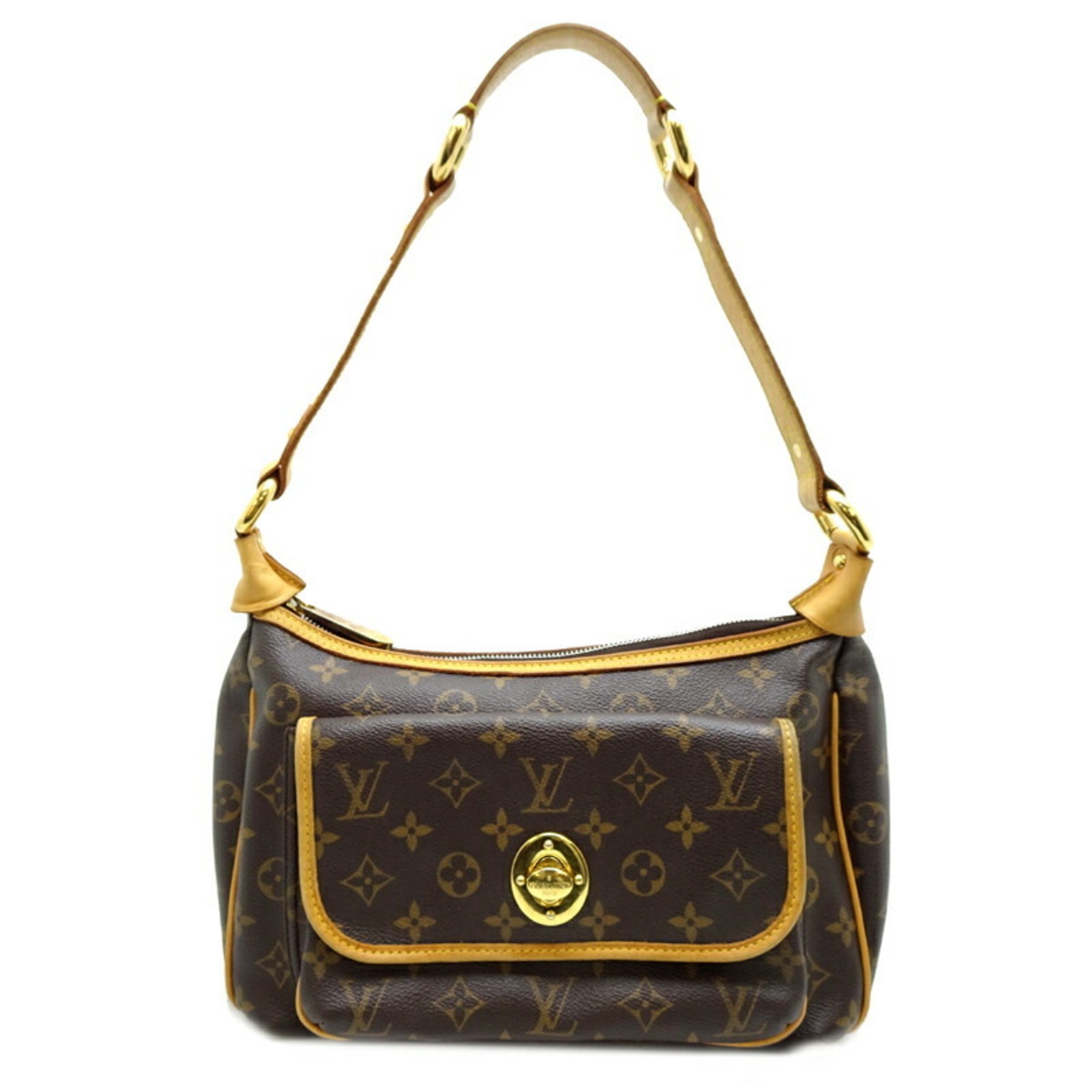 Louis Vuitton Tikal GM Women's Shoulder Bag M40077 Monogram Brown