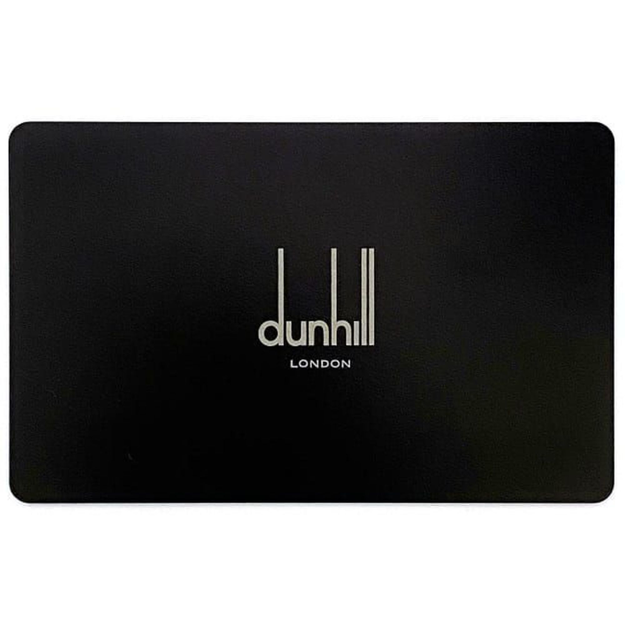 Dunhill bi-fold long wallet black ec-20091 leather dunhill men's retro