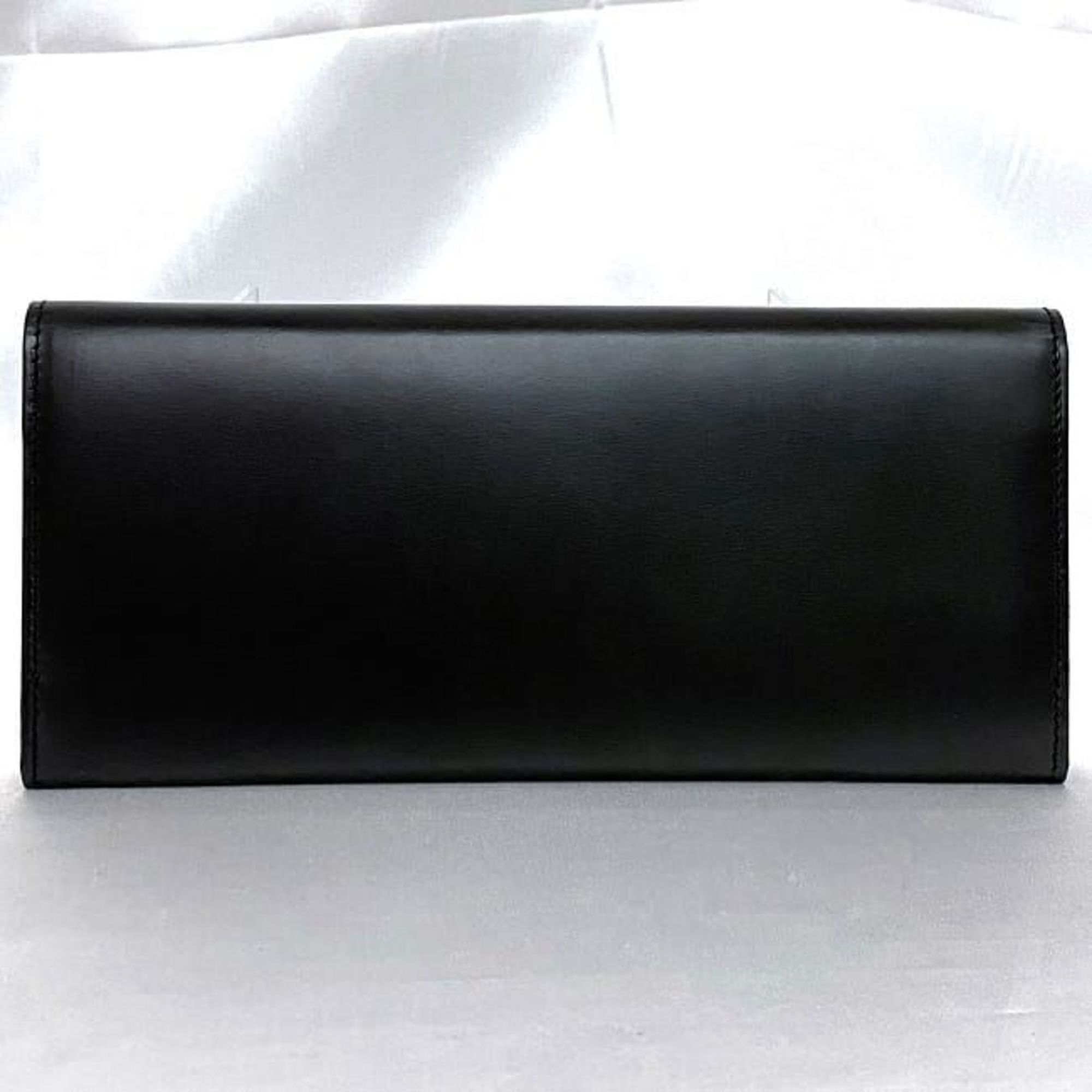 Dunhill bi-fold long wallet black ec-20091 leather dunhill men's retro