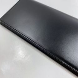 Dunhill bi-fold long wallet black ec-20091 leather dunhill men's retro