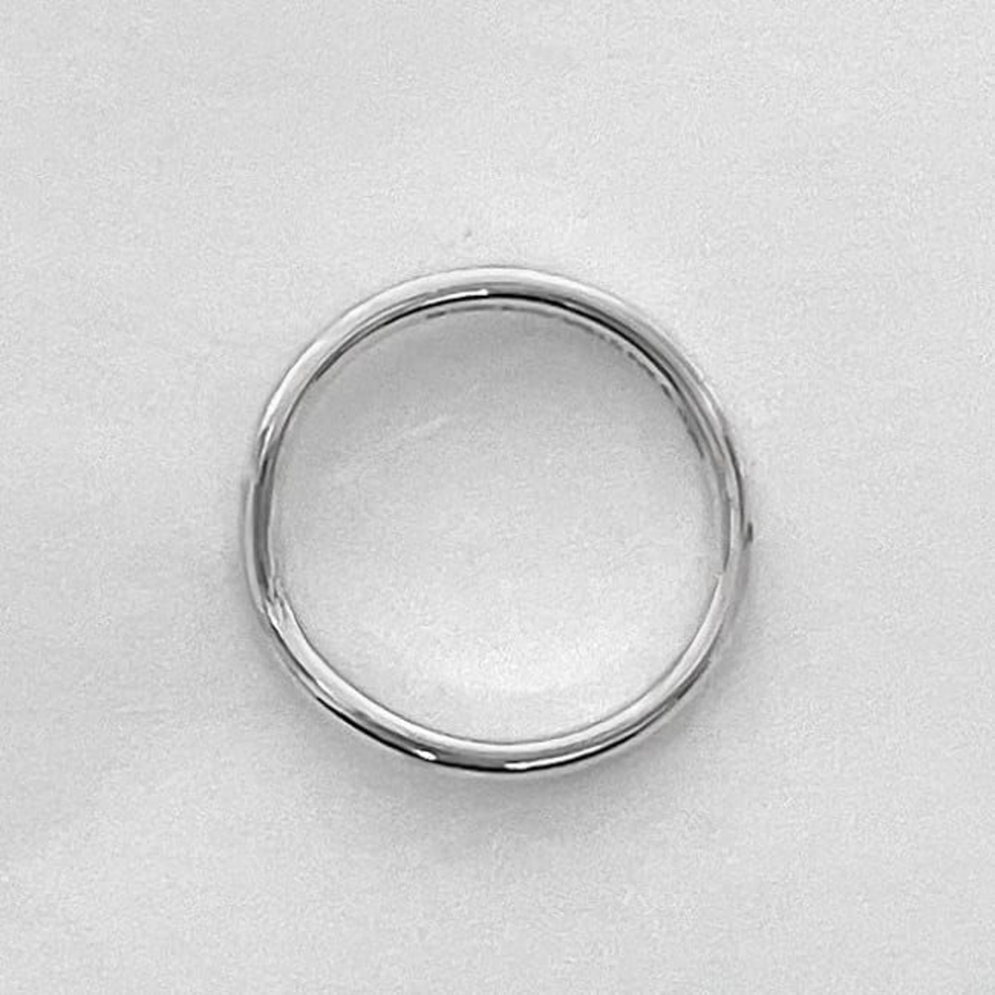 Tiffany Curved Band Ring Silver Peretti ec-20001 Size 8 Ag 925 SILVER TIFFANY&Co. Ladies