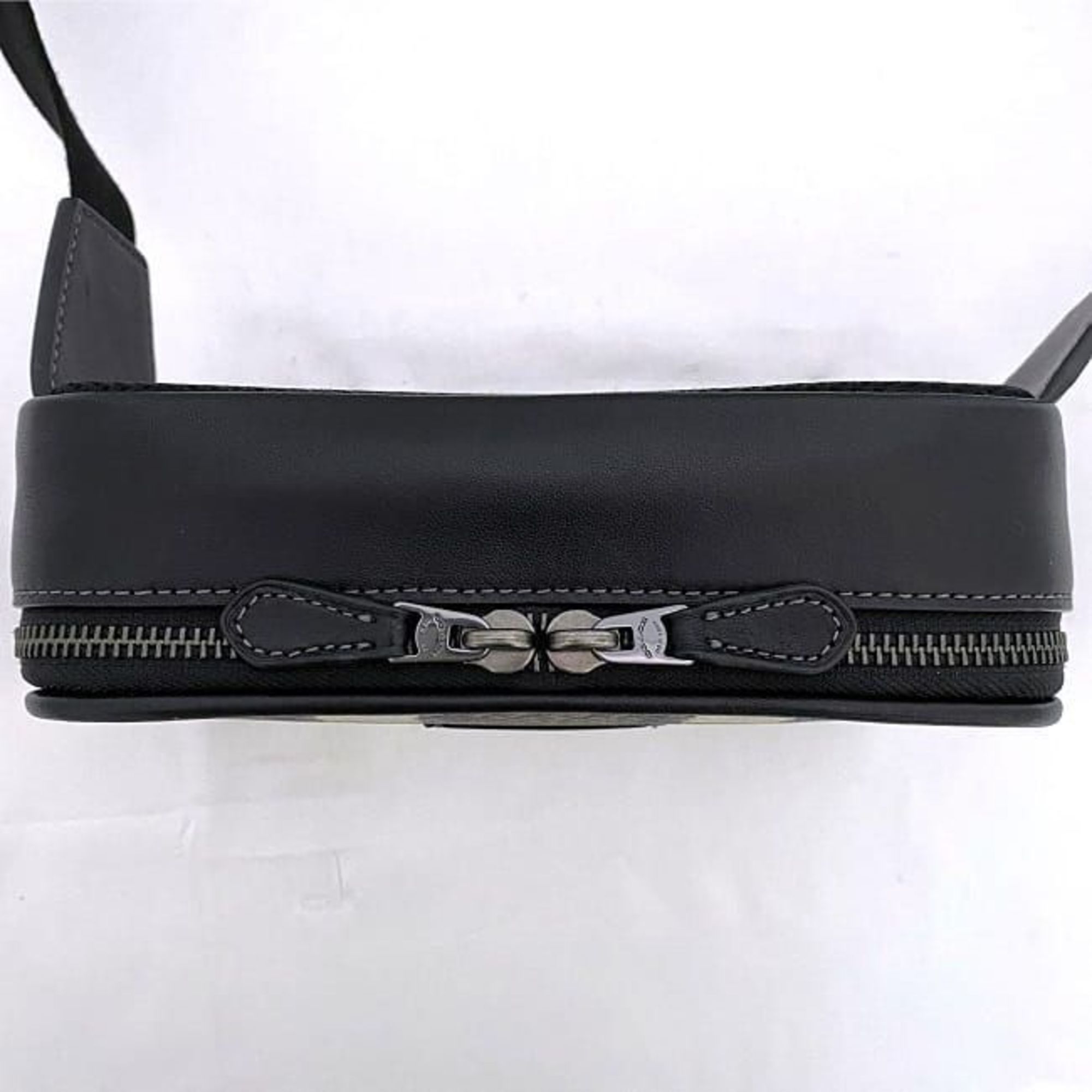 Coach Body Bag Black Red Check CN405 ec-20068 Print Wyatt PVC Leather COACH Waist Pouch Belt Pattern Women's Compact