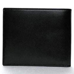 Dunhill Bi-fold Wallet Black LL3070A ec-20092 Leather dunhill Billfold Compact Men's Chic