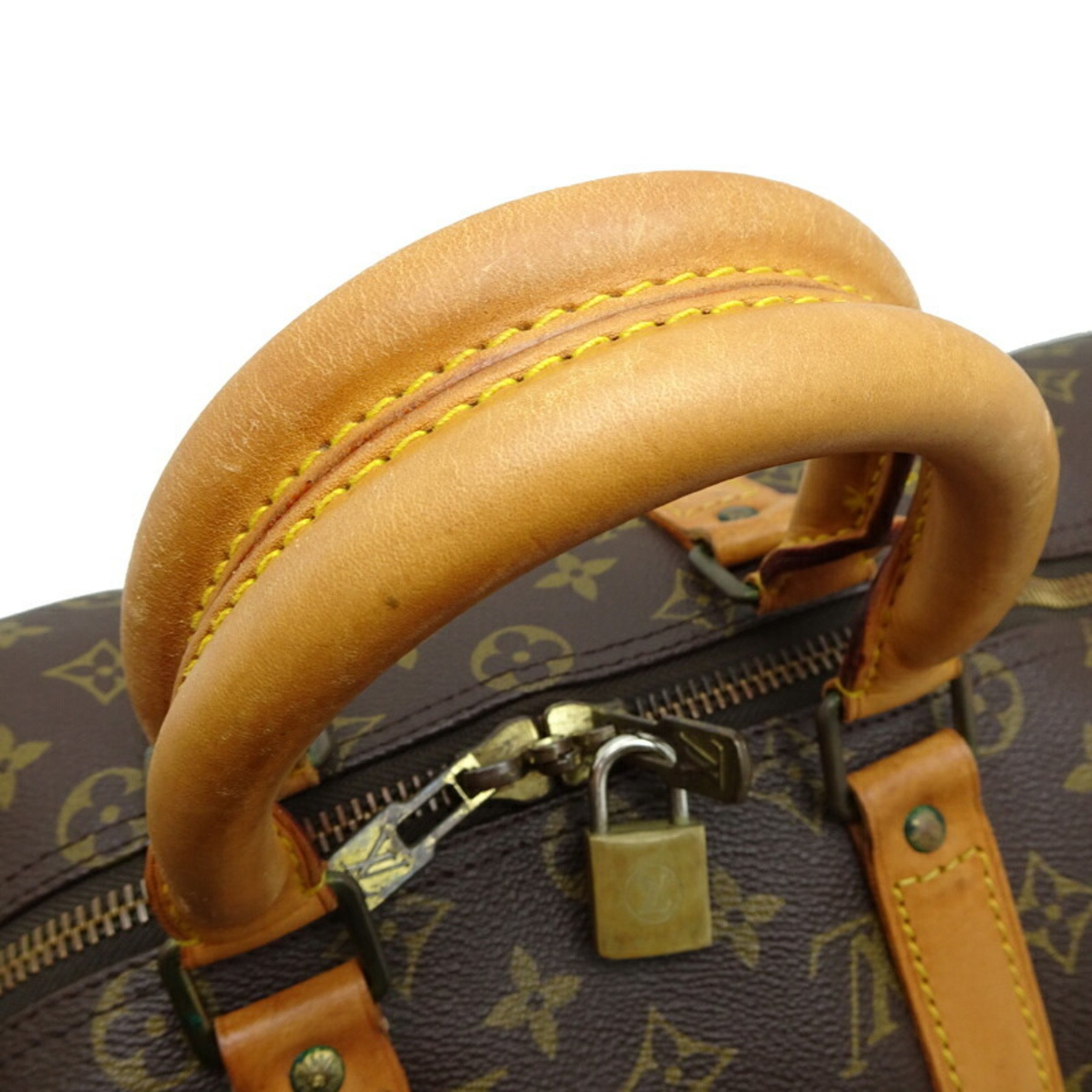 Louis Vuitton Keepall 45 Women's and Men's Boston Bag M41428 Monogram Brown