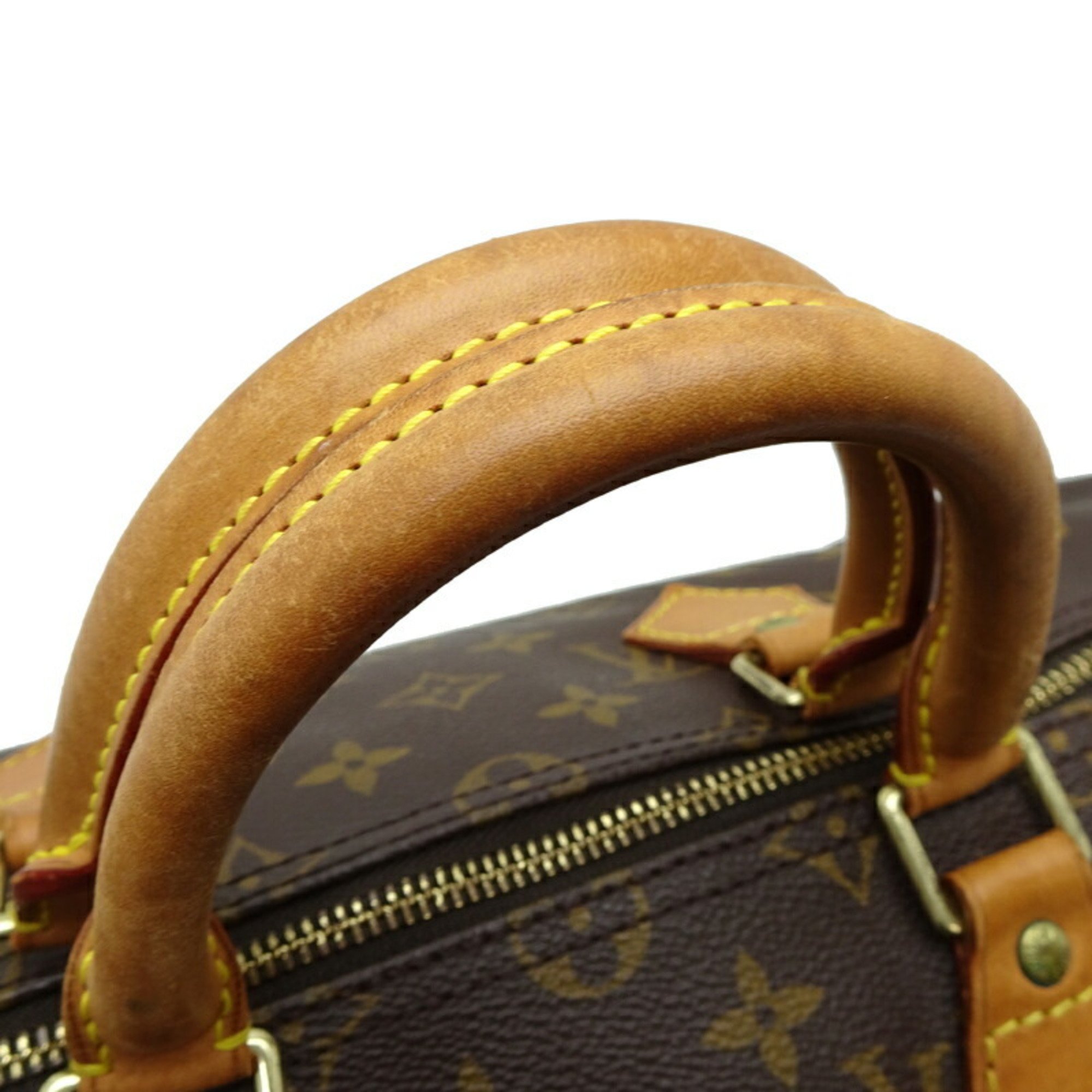 Louis Vuitton Speedy 35 Women's Boston Bag M41524 Monogram Brown