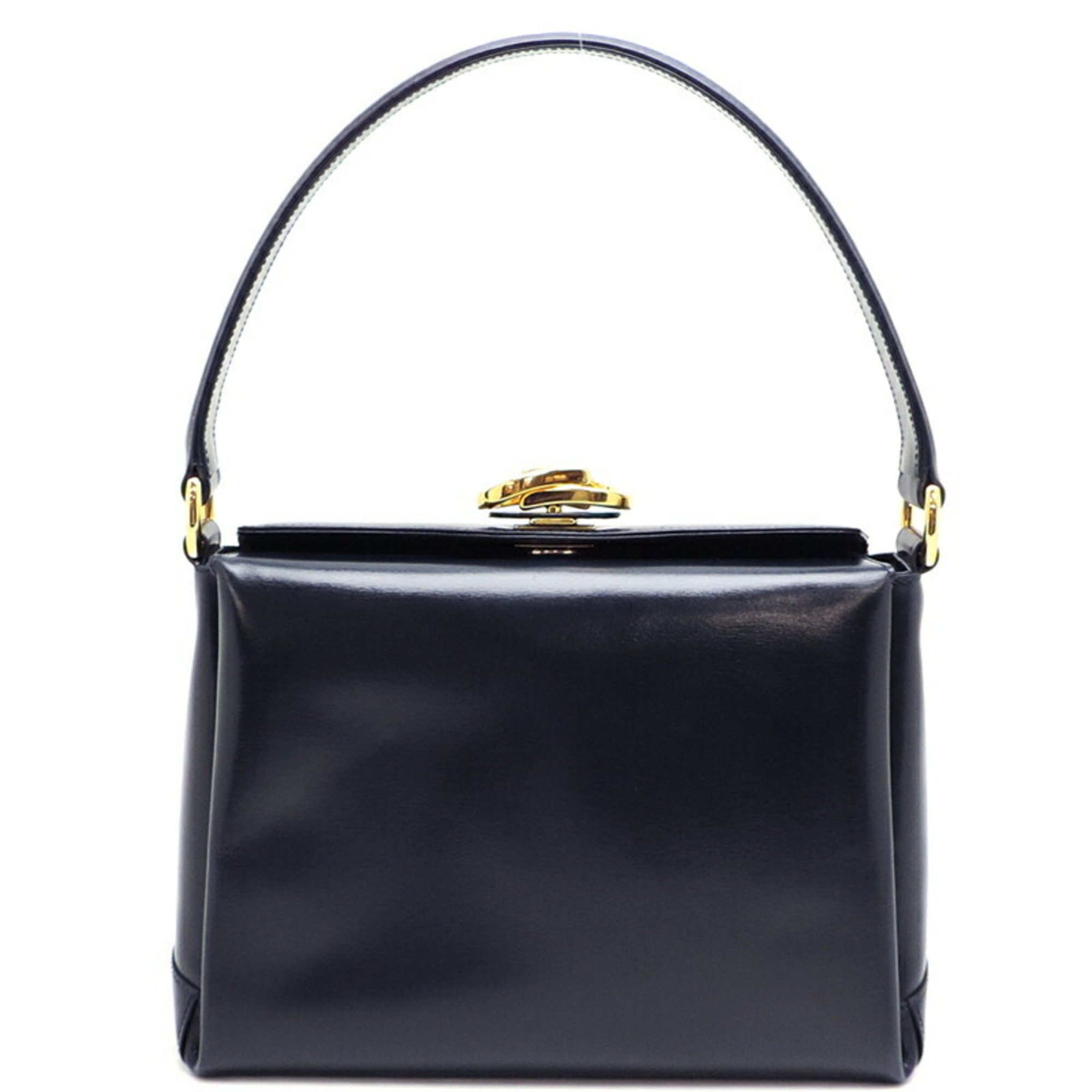 Gucci Women's Handbag Leather Navy