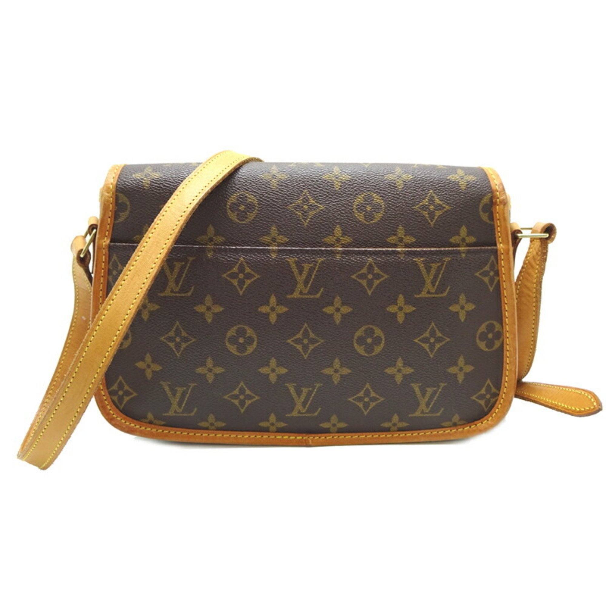 Louis Vuitton Sologne Women's and Men's Shoulder Bag M42250 Monogram Brown