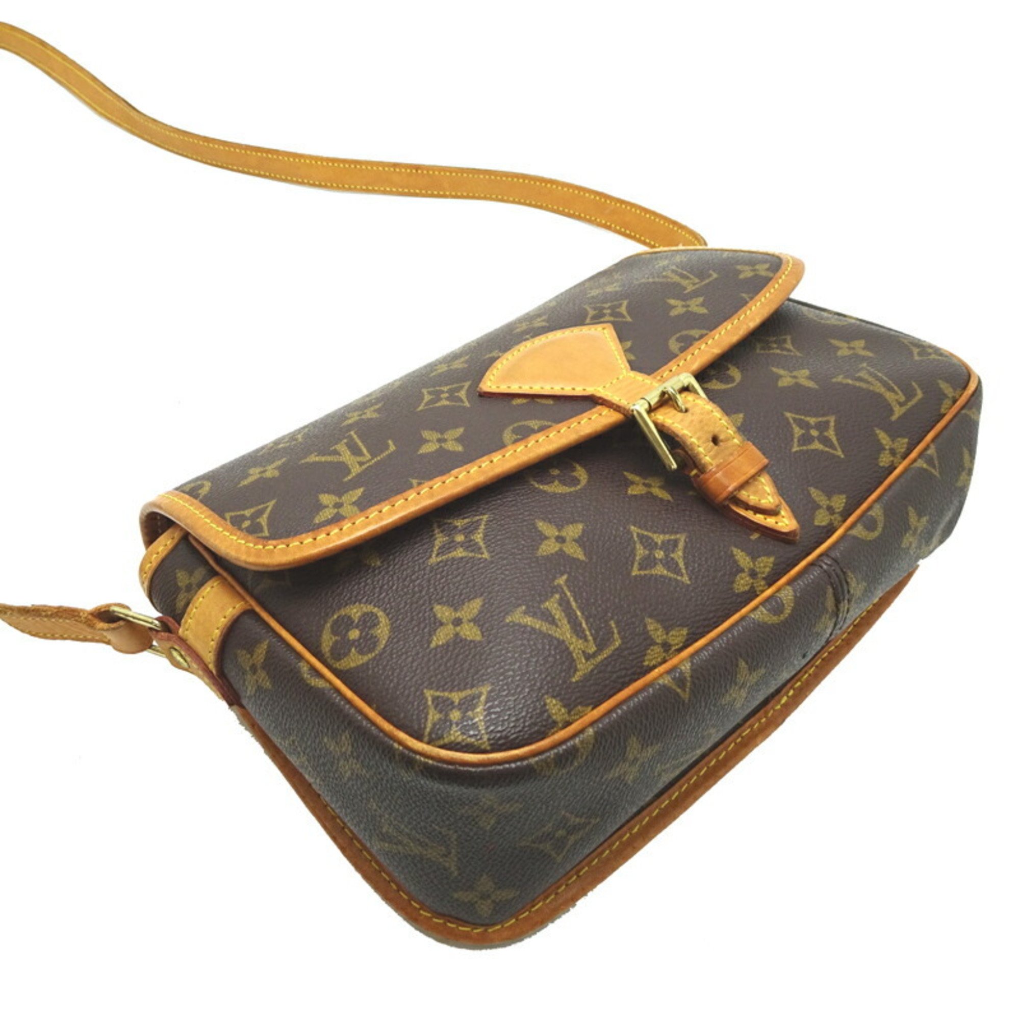 Louis Vuitton Sologne Women's and Men's Shoulder Bag M42250 Monogram Brown