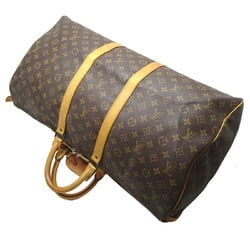 Louis Vuitton Keepall 55 Women's and Men's Boston Bag M41424 Monogram Brown