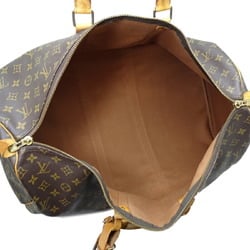 Louis Vuitton Keepall 55 Women's and Men's Boston Bag M41424 Monogram Brown