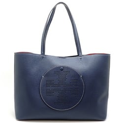 Tory Burch Women's Tote Bag 35861 Leather Navy