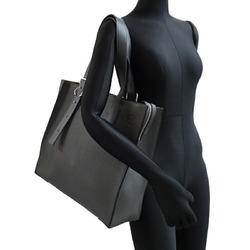 Loewe Buckle Zip Tote Women's Bag B692K99X02 Calf Grey