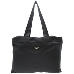 Prada Nylon Women's and Men's Shoulder Bag Nero (Black)