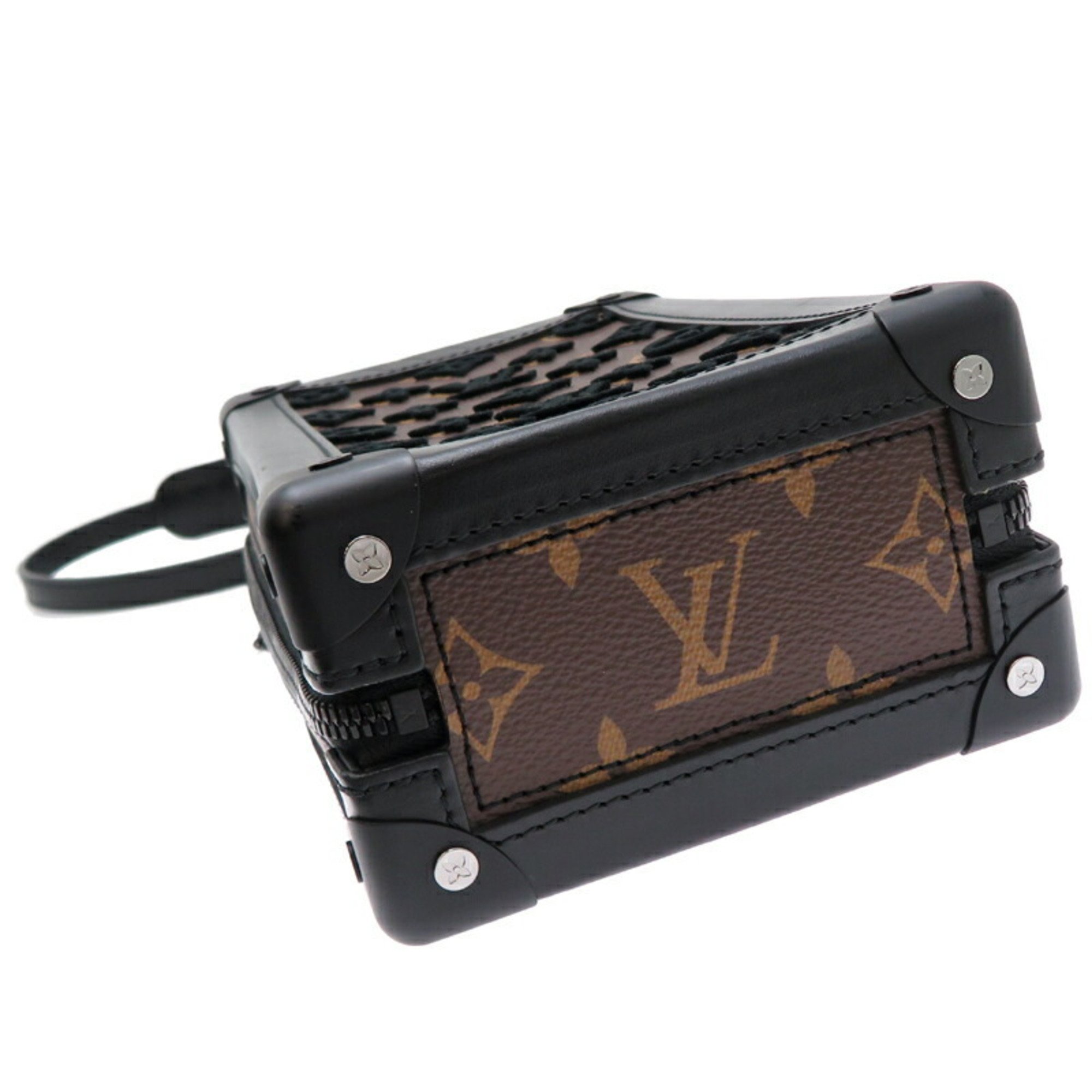 Louis Vuitton Pet Odor Vertical Soft Trunk Women's Shoulder Bag M45044 Monogram Brown