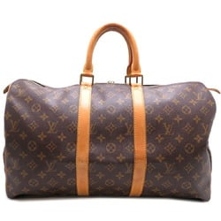 Louis Vuitton Keepall 45 Women's and Men's Boston Bag M41428 Monogram Brown