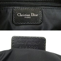 Christian Dior Trotter Women's and Men's Shoulder Bag Nylon Black