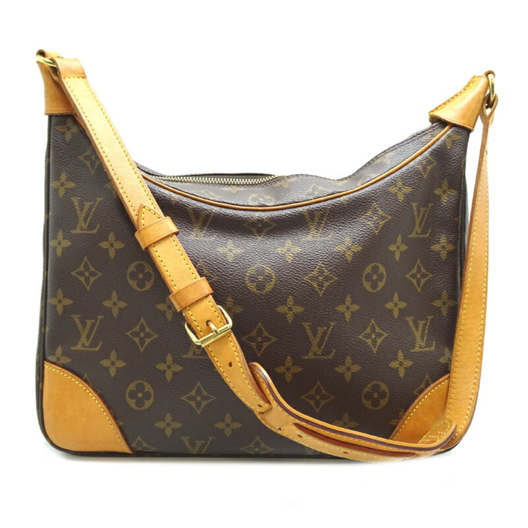 Louis Vuitton Boulogne Women's Shoulder Bag M51265 Monogram Brown