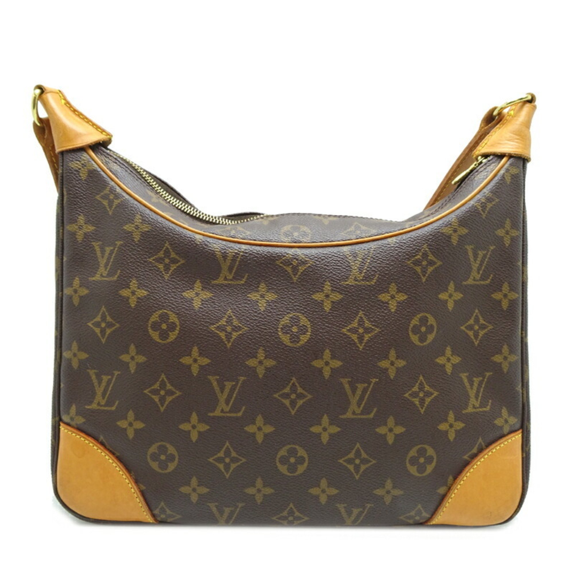 Louis Vuitton Boulogne Women's Shoulder Bag M51265 Monogram Brown