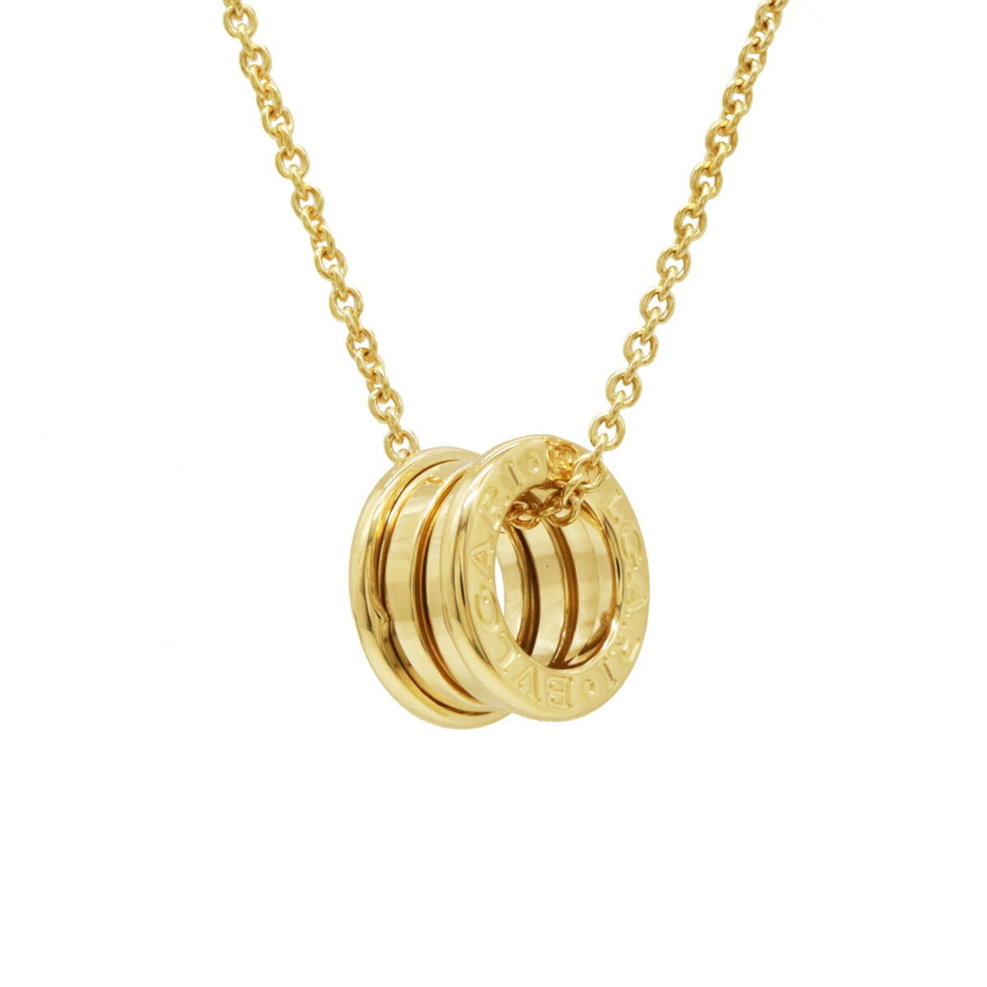 BVLGARI B-zero1 B.zero1 Bzero1 Necklace Pendant K18YG 750YG Yellow Gold CN851263