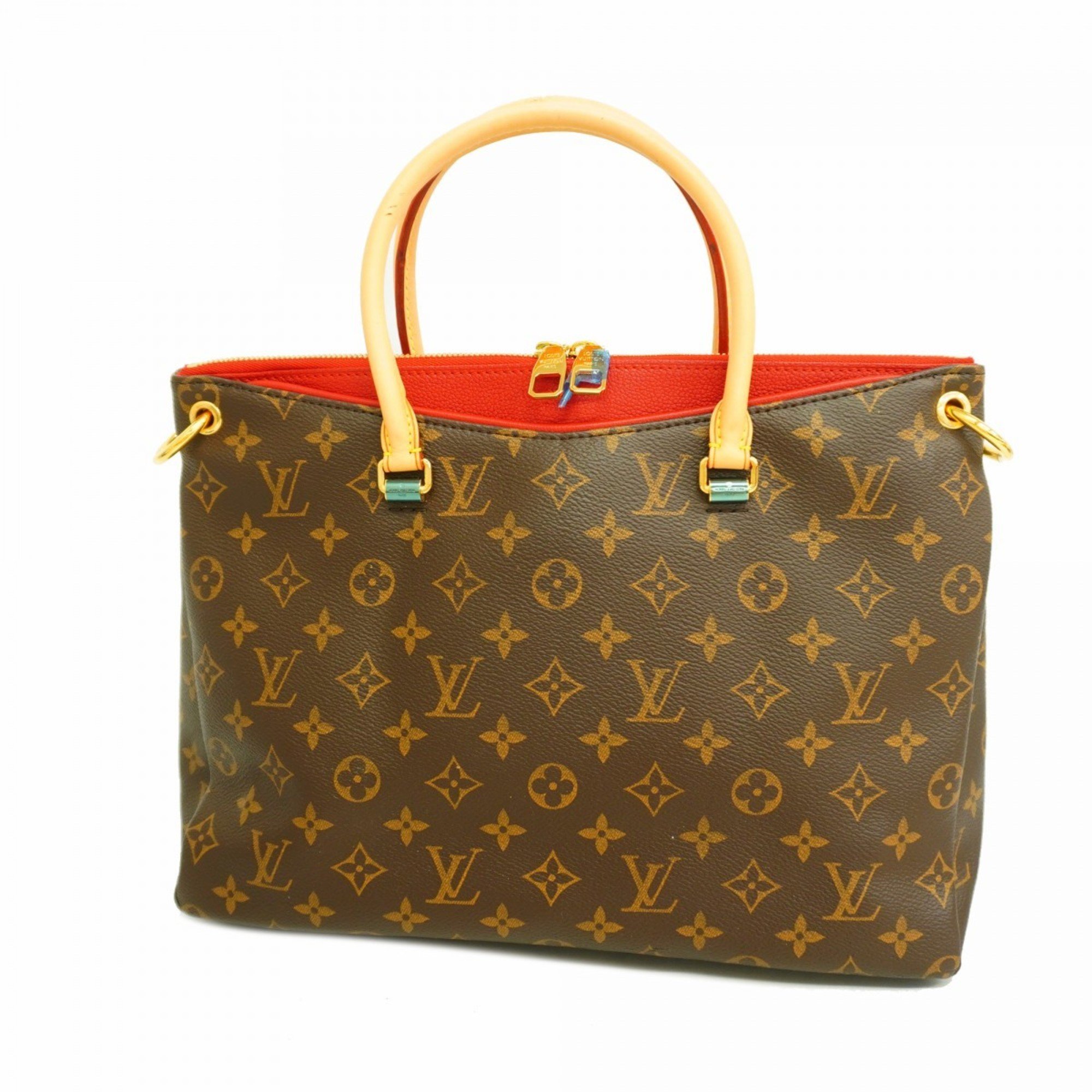 Louis Vuitton Handbag Monogram Pallas M41175 Trois Ladies