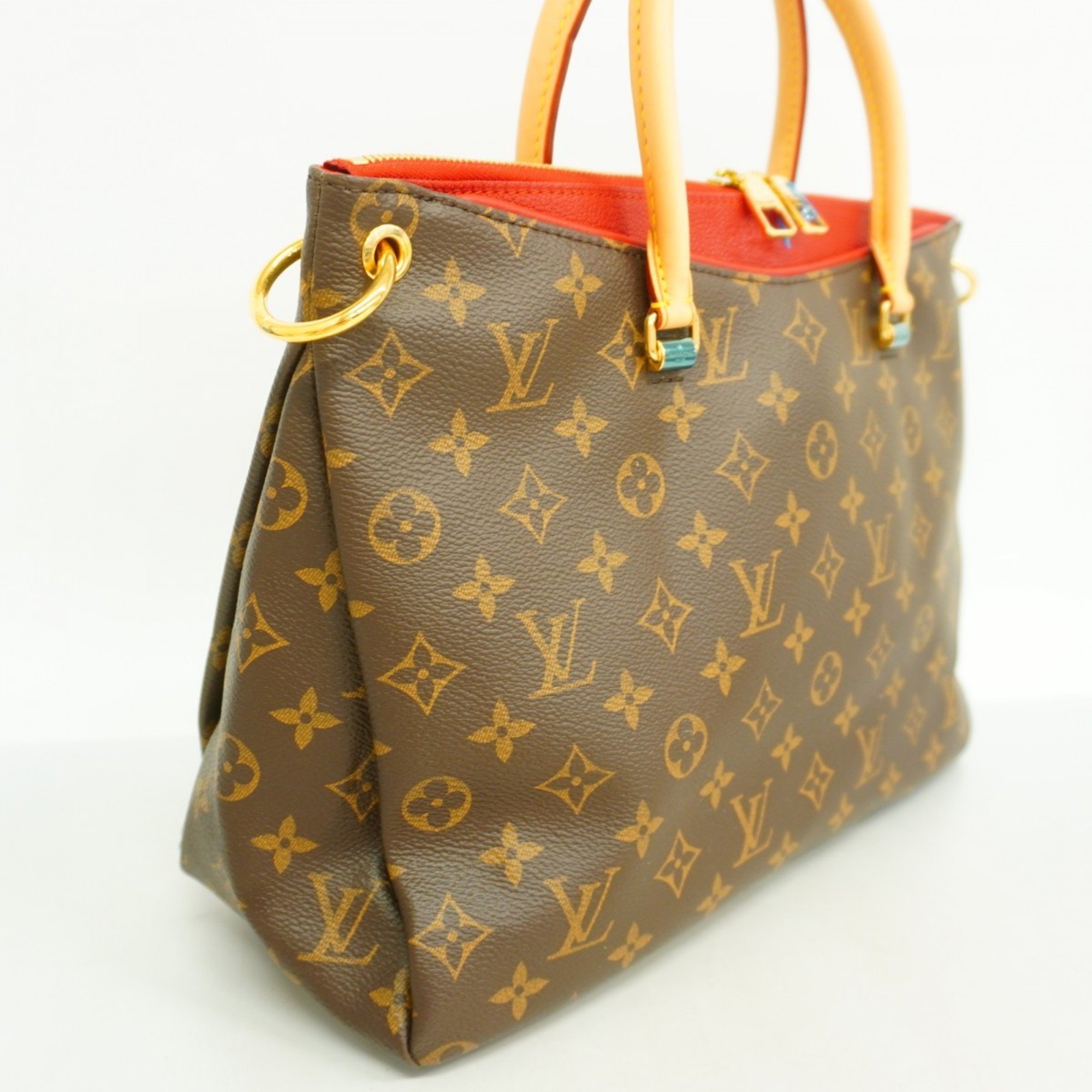 Louis Vuitton Handbag Monogram Pallas M41175 Trois Ladies