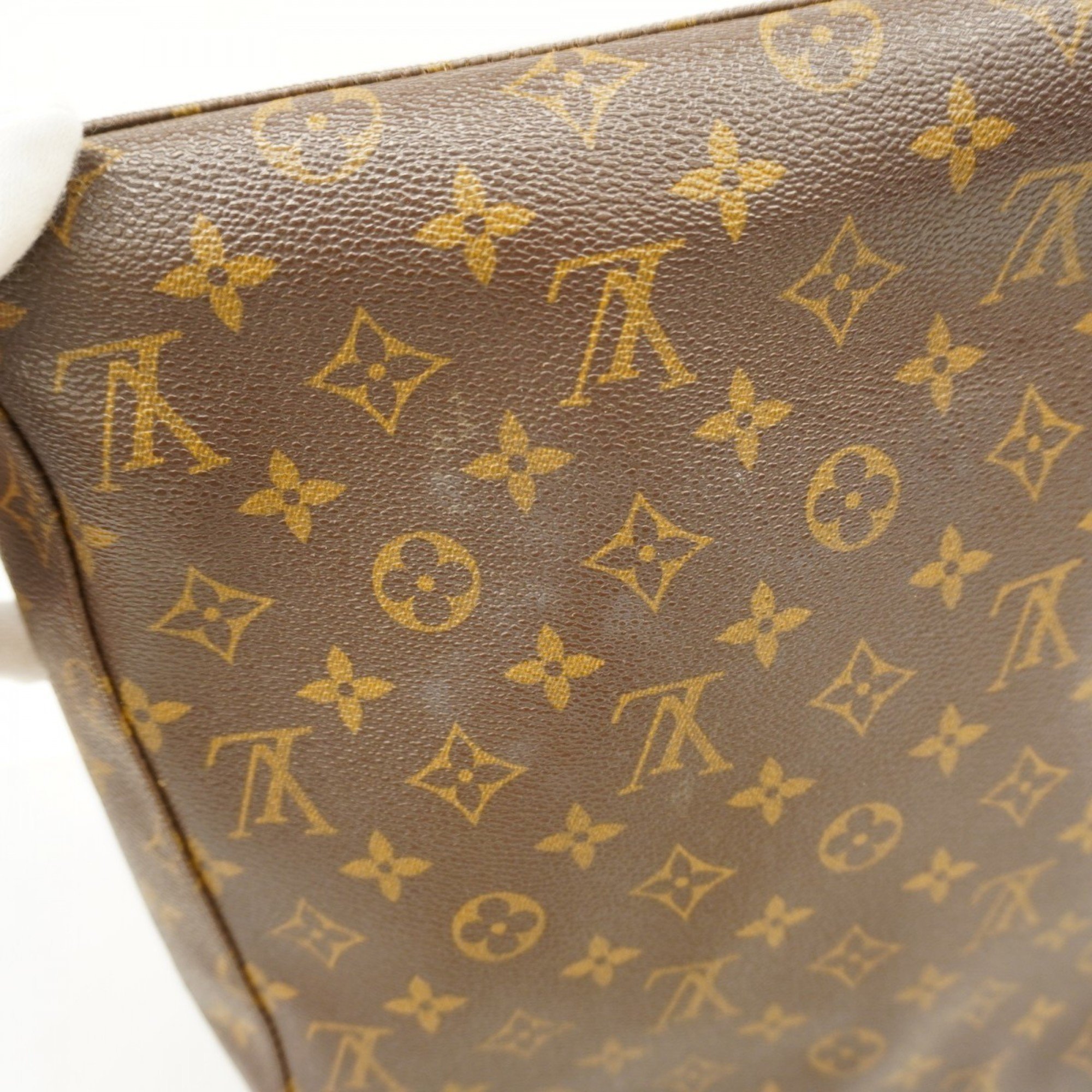 Louis Vuitton Shoulder Bag Monogram Looping GM M51145 Brown Ladies