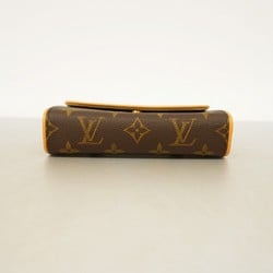 Louis Vuitton Waist Bag Monogram Pochette Florentine M51855 Brown Women's