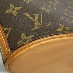 Louis Vuitton Shoulder Bag Monogram Drouot M51290 Brown Ladies