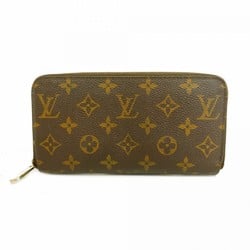 Louis Vuitton Long Wallet Monogram Zippy M60017 Brown Men's Women's