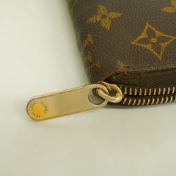 Louis Vuitton Long Wallet Monogram Zippy M60017 Brown Men's Women's