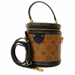 Louis Vuitton Vanity Bag Monogram Reverse Cannes M43986 Brown Women's