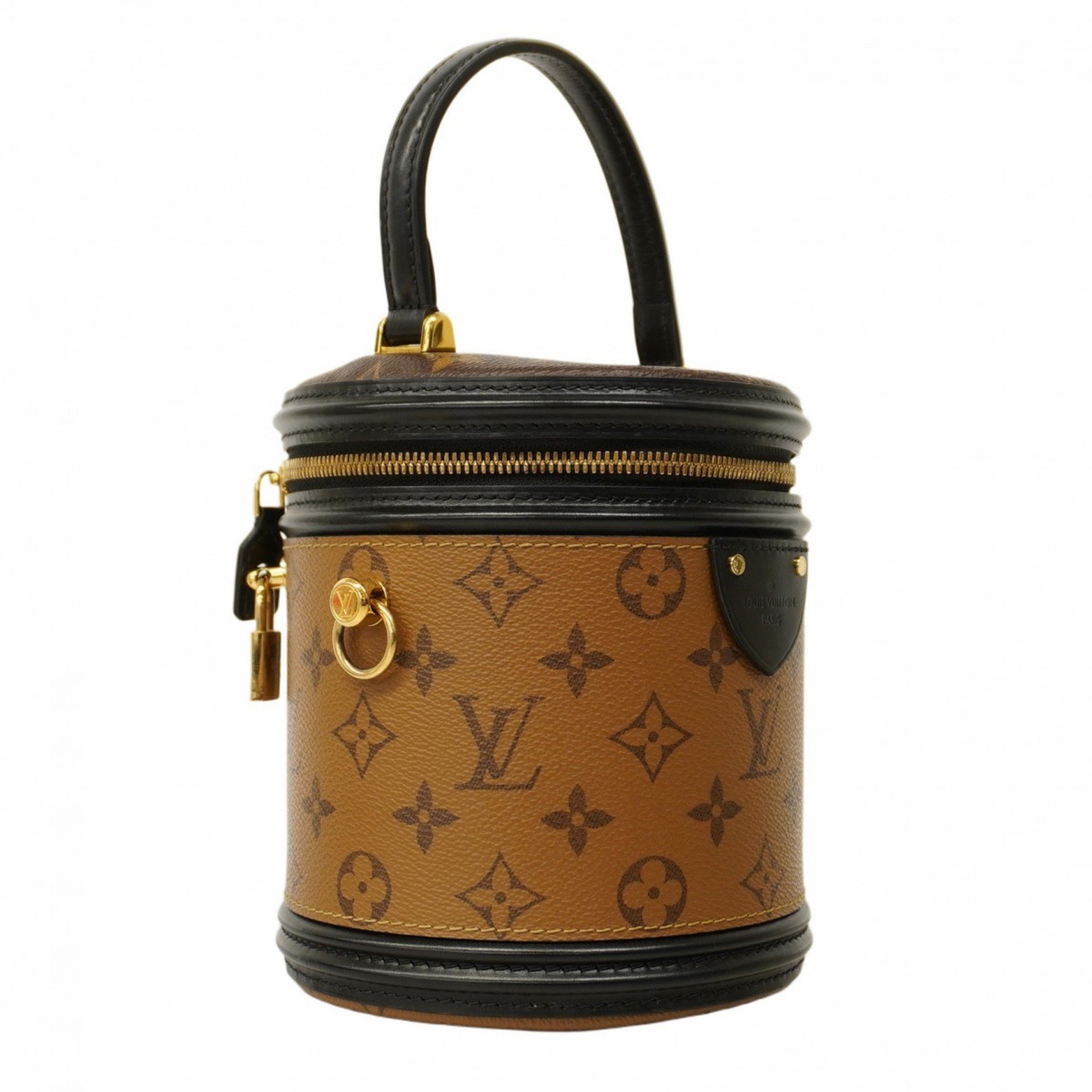 Louis Vuitton Vanity Bag Monogram Reverse Cannes M43986 Brown Women's