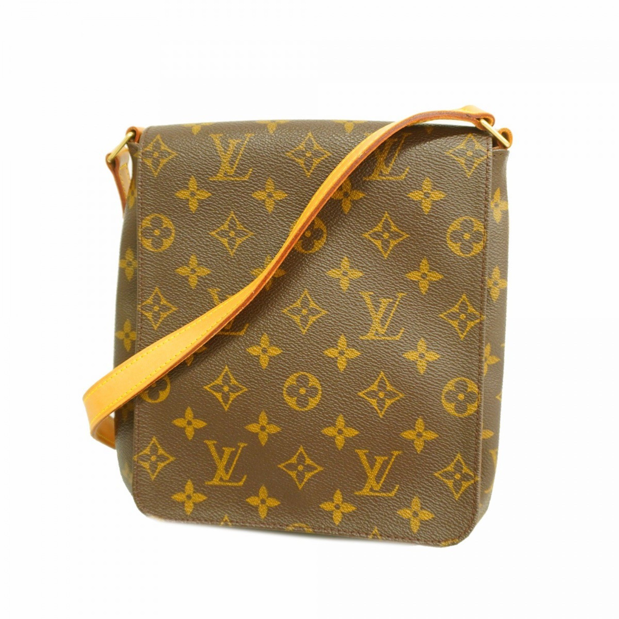 Louis Vuitton Shoulder Bag Monogram Musette Salsa Short Strap M51258 Brown Women's