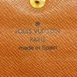 Louis Vuitton Long Wallet Monogram Portefeuille Sarah M61734 Brown Ladies