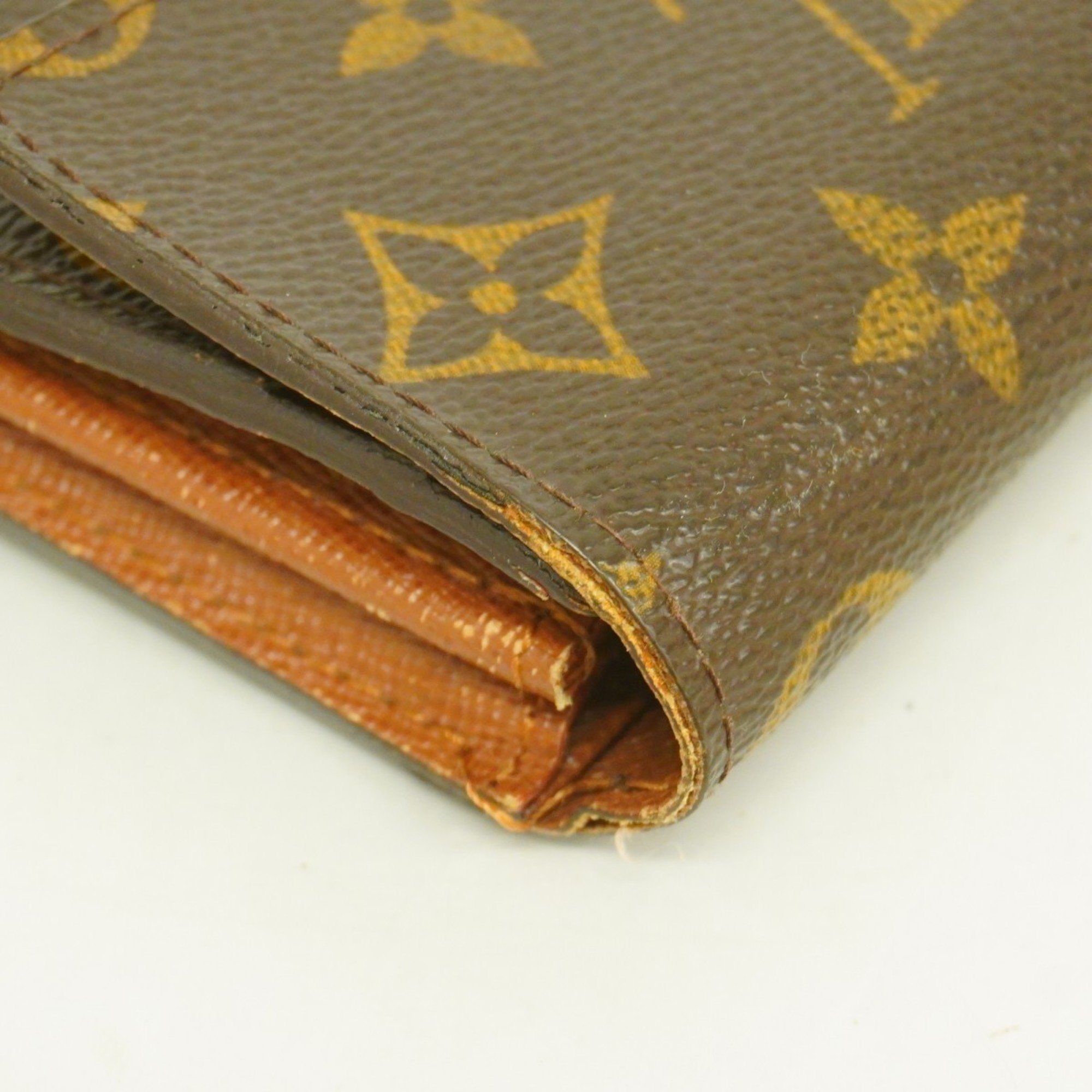 Louis Vuitton Long Wallet Monogram Portefeuille Sarah M61734 Brown Ladies